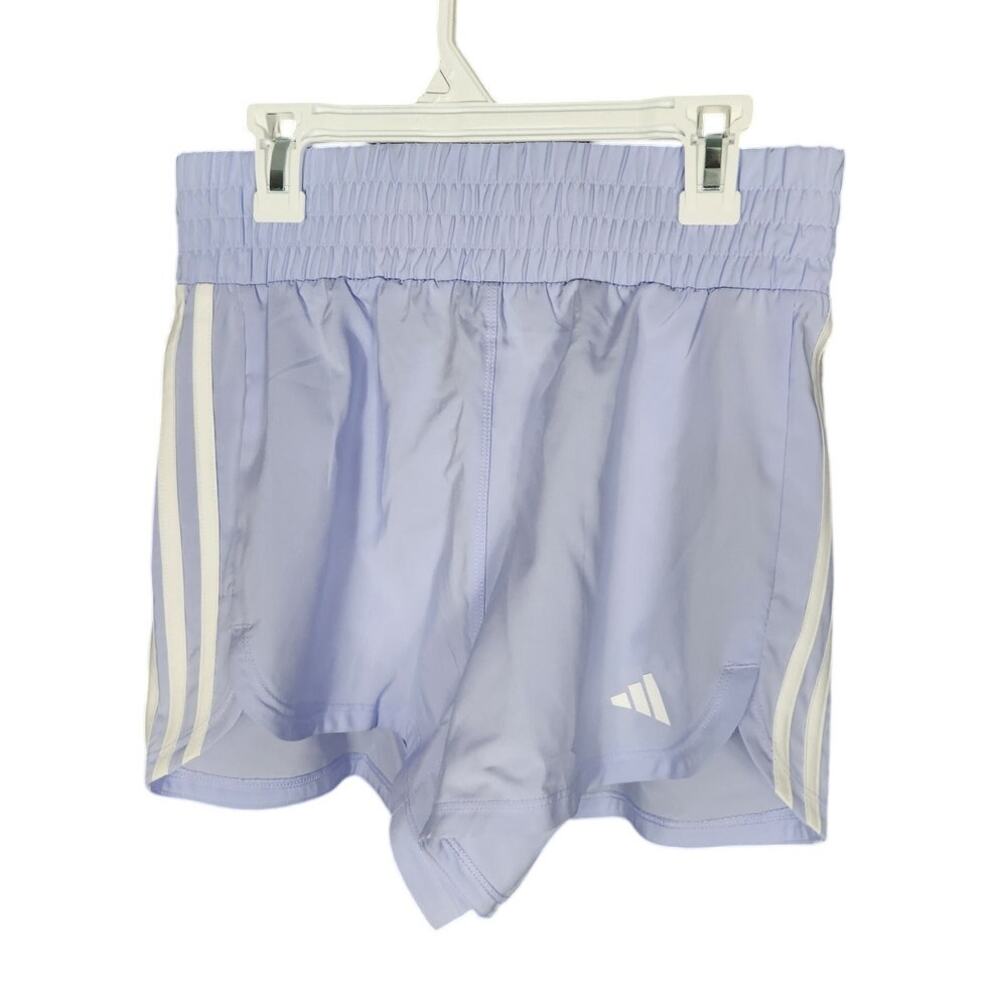 Adidas Pacer Woven High Rise shorts NWT size XS